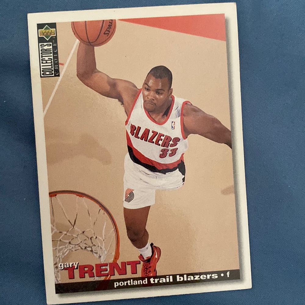 Gary Trent basketball card